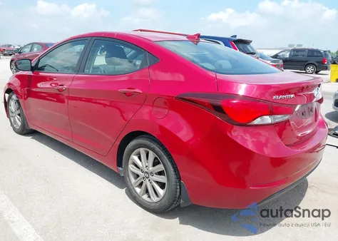 2016 Hyundai Elantra Se from USA, damaged, VIN KMHDH4AE0GU519821